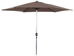 Ombrellone da giardino a palo centrale  in alluminio - Rotondo  - Ø 3m - Talpa