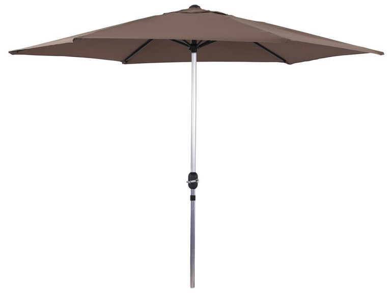 Ombrellone da giardino a palo centrale  in alluminio - Rotondo  - Ø 3m - Talpa