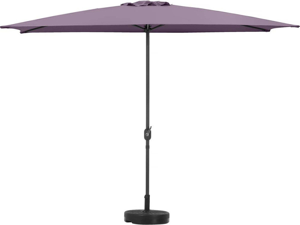 Ombrellone da giardino Sol 2- Rettangolo - 2 x 3 m - Viola