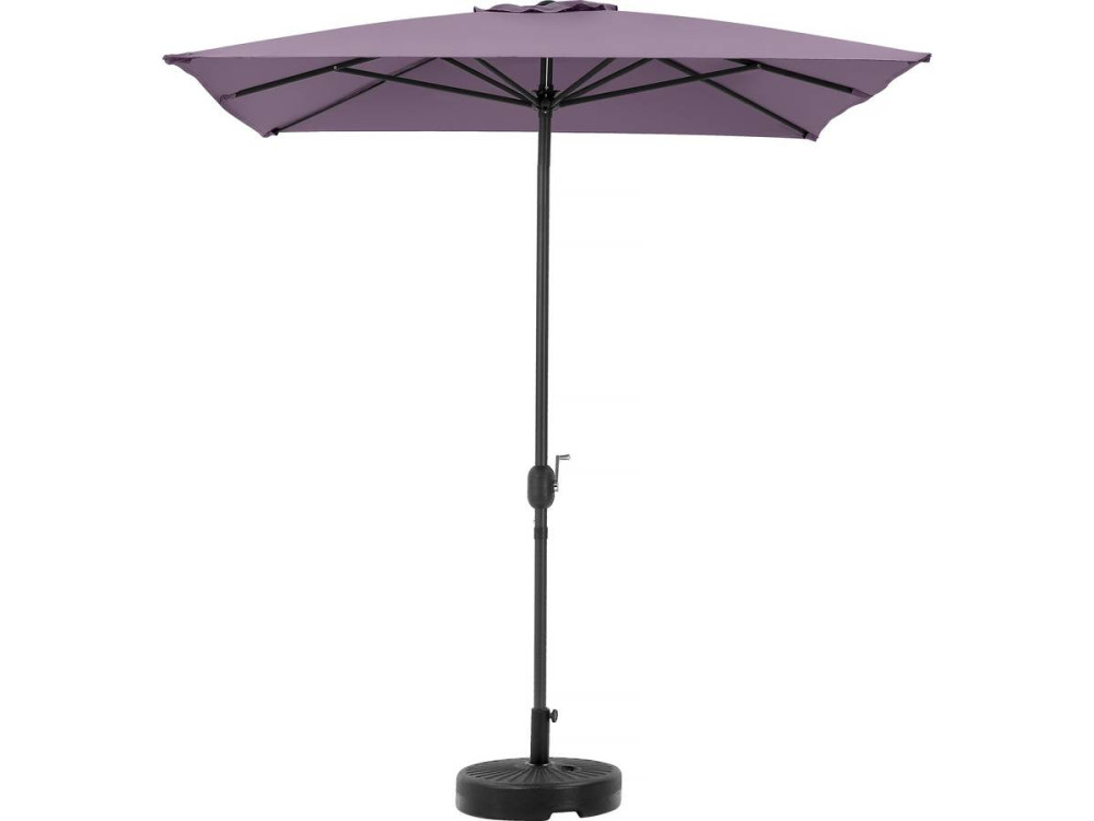 Ombrellone da giardino Sol 2- Rettangolo - 2 x 3 m - Viola
