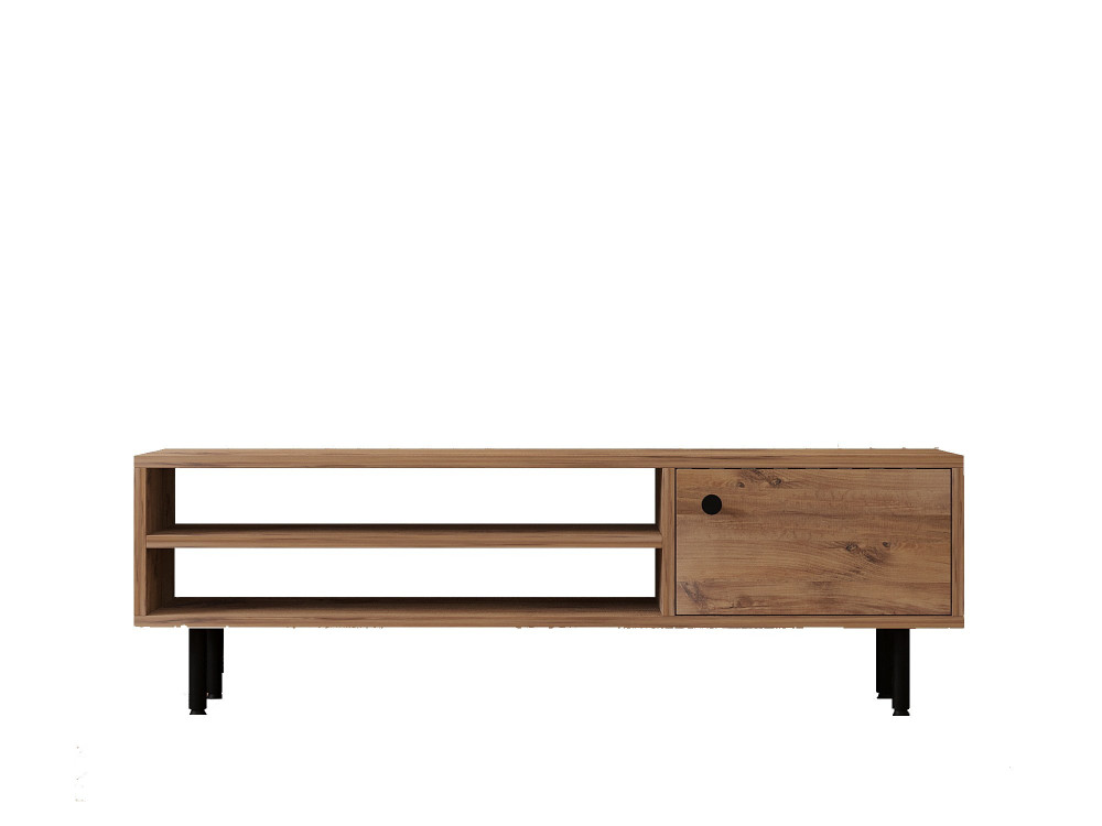 Porta TV in legno "Avila" - 120 x 30 x 38 cm - Pino Atlantico