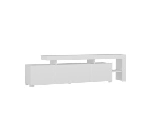 Porta TV in legno "Beliz" 192 x 37 x 53 cm - Bianco