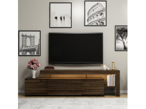 Porta TV in legno "Beliz" Porta TV - 192 x 37 x 53 cm