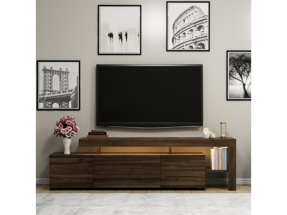 Porta TV in legno "Beliz" Porta TV - 192 x 37 x 53 cm