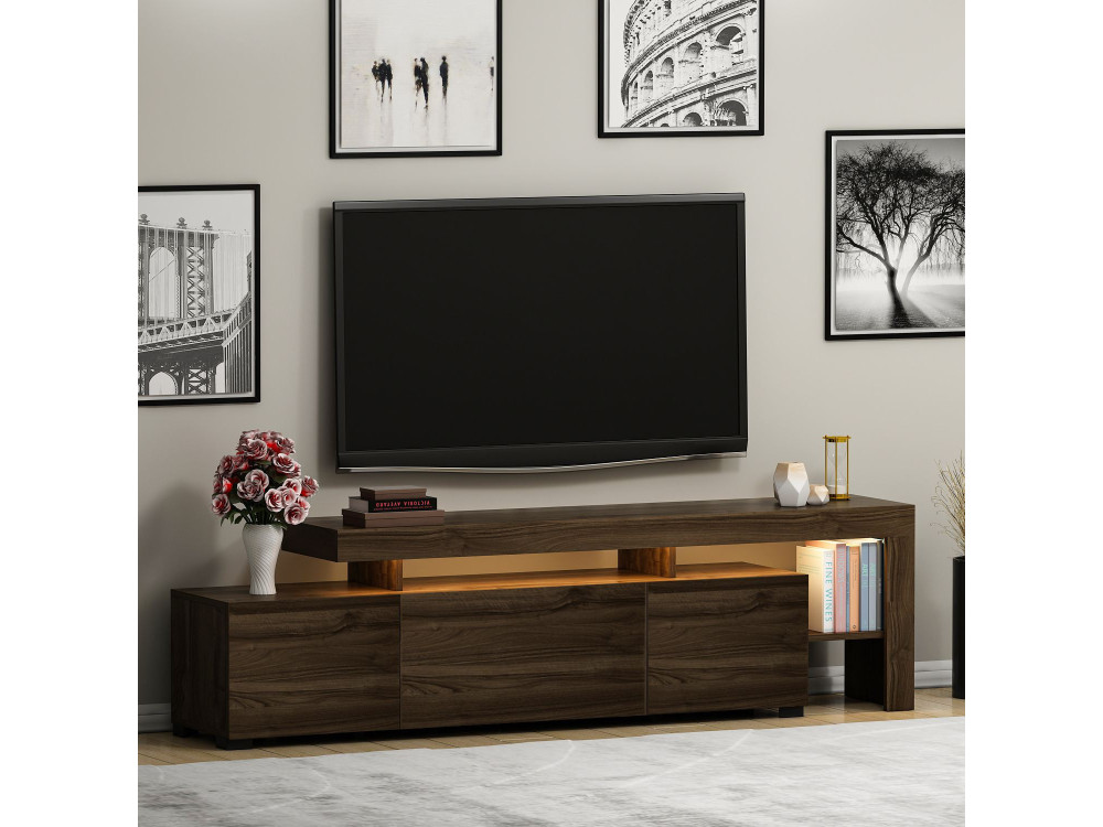 Porta TV in legno "Beliz" Porta TV - 192 x 37 x 53 cm