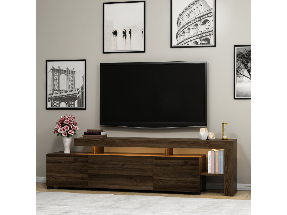 Porta TV in legno "Beliz" Porta TV - 192 x 37 x 53 cm