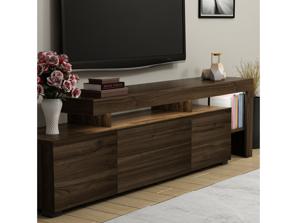 Porta TV in legno "Beliz" Porta TV - 192 x 37 x 53 cm