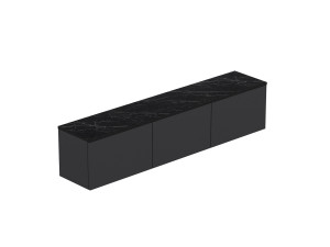 Porta TV in legno "Neon" - 160 x 32 x 35 cm - Antracite