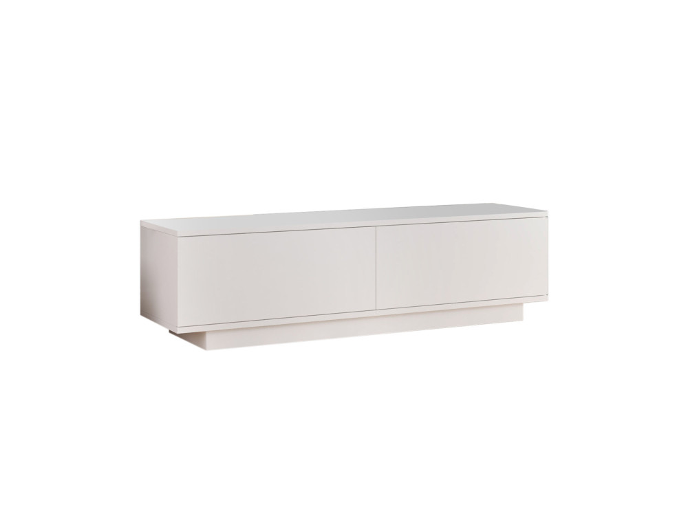 Mobile TV in legno "FN1" - 140 x 35 x 38 cm - Bianco