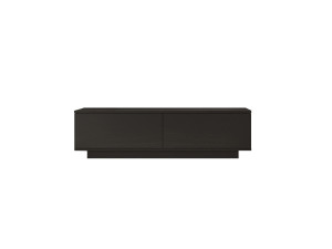 Mobile TV in legno "FN1" - 140 x 35 x 38 cm - Nero
