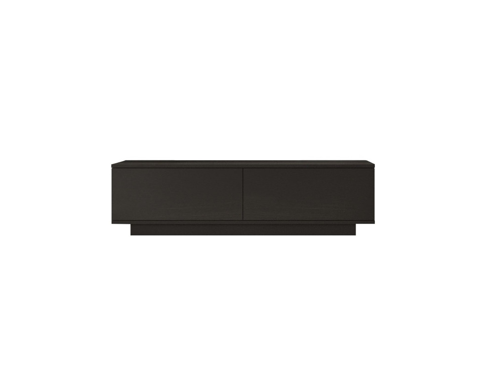Mobile TV in legno "FN1" - 140 x 35 x 38 cm - Nero