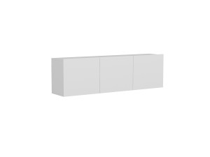 Porta TV in legno "White" - 150 x 31 x 44 cm - Bianco
