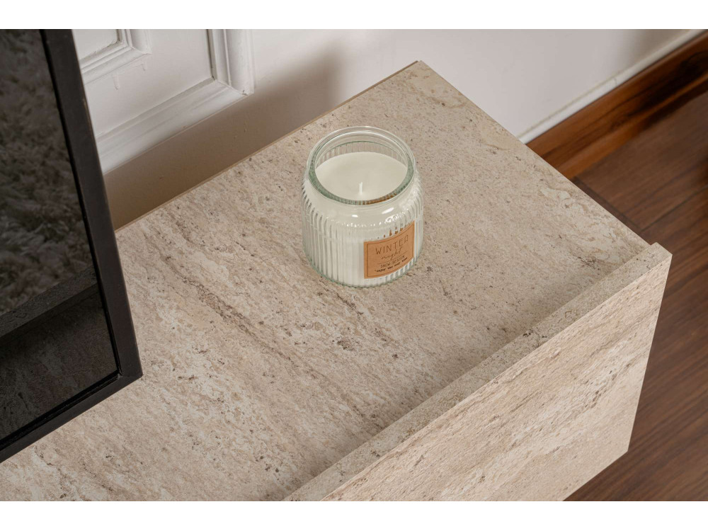 Porta TV in legno "Alvin" - 180 x 31 x 42 cm - Beige