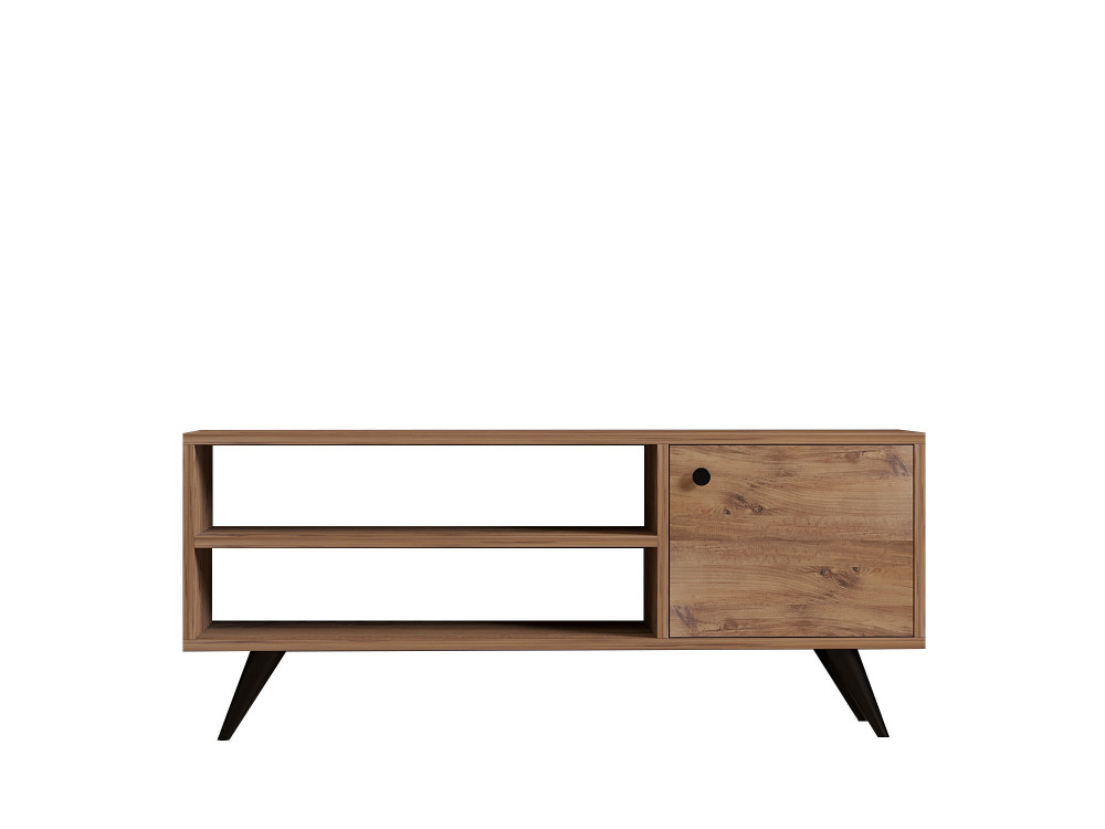 Porta TV in legno "Jena" - 120 x 29 x 50 cm - Pino Atlantico