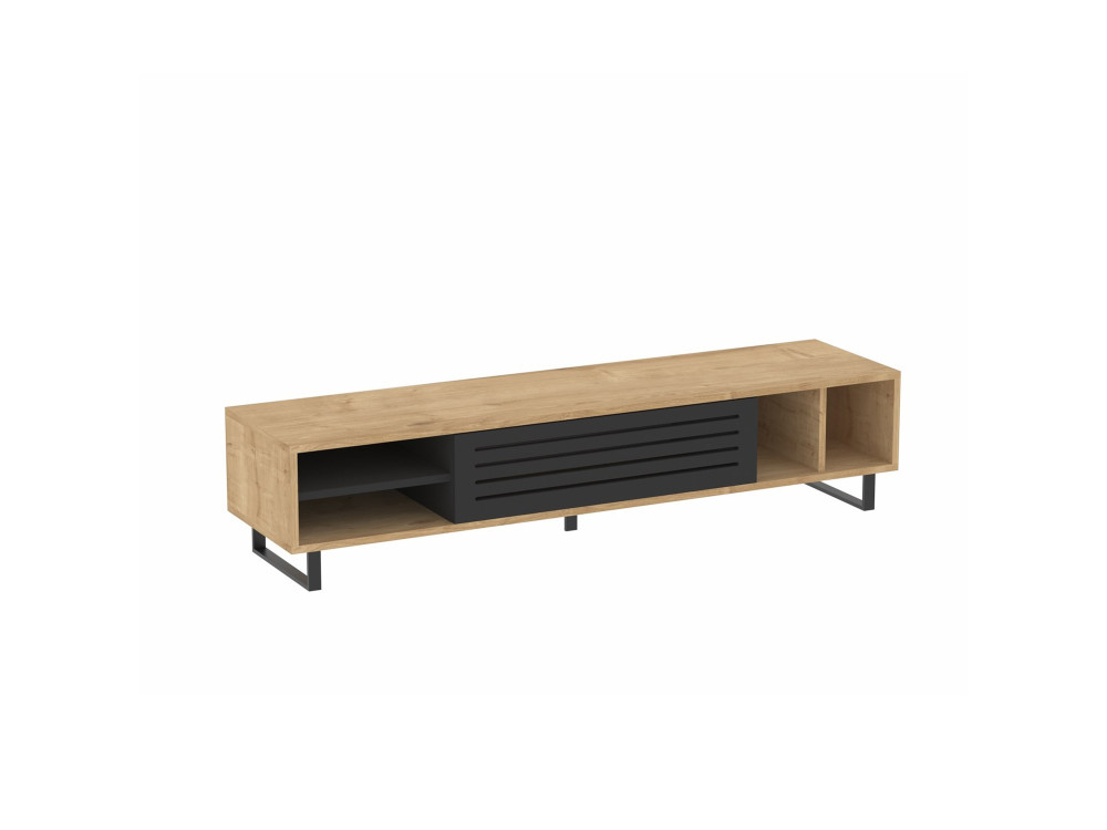 Porta TV in legno "Safir" 160 x 40 x 35 cm - Saphir
