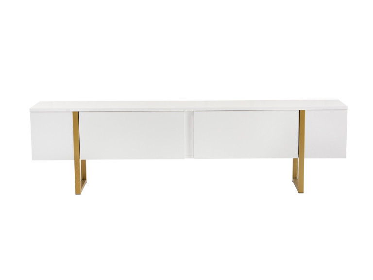 Porta TV in legno "Serenity" - 180 x 29 x 50 cm - Bianco