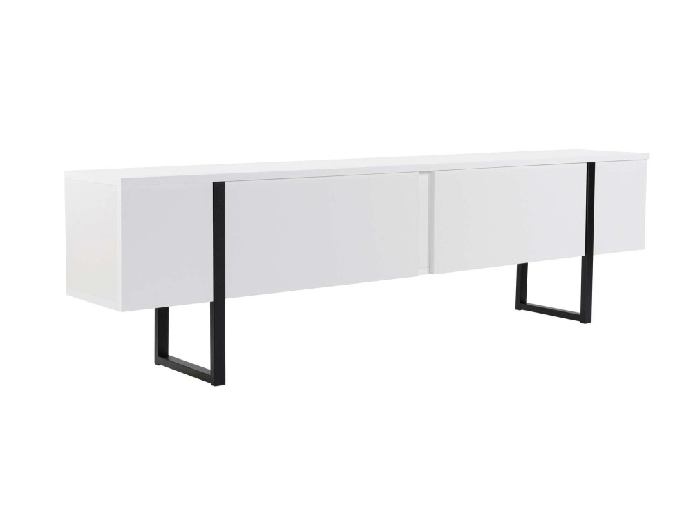 Mobile TV in legno "Serenity" 180 x 30 x 45 cm - Bianco