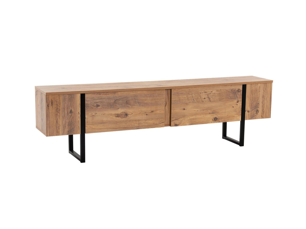 Mobile TV in legno "Serenity" 180 x 30 x 50 cm - Pino Atlantico