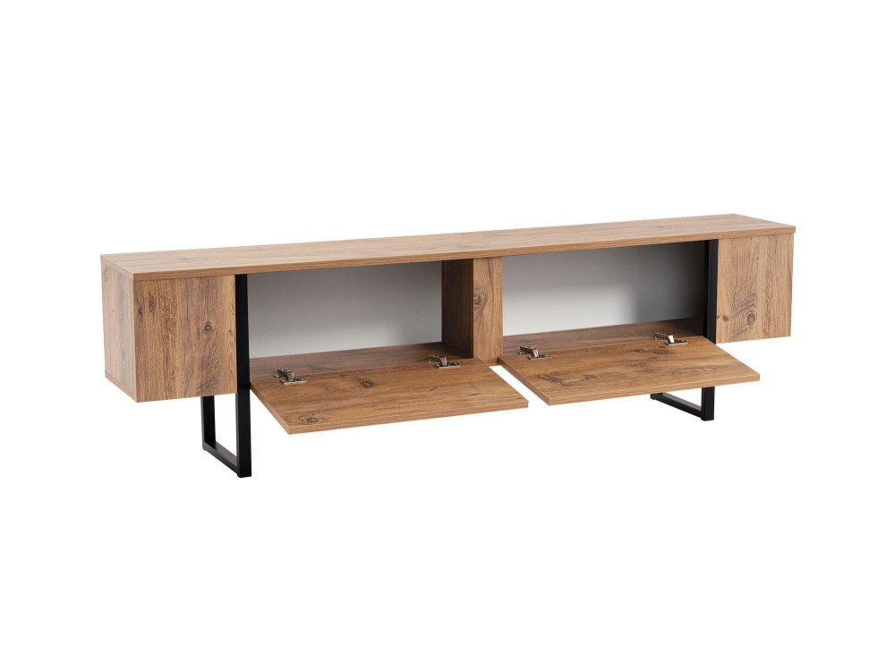 Mobile TV in legno "Serenity" 180 x 30 x 50 cm - Pino Atlantico