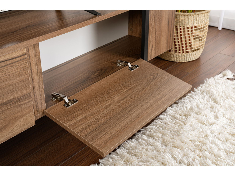 Mobile TV in legno "Serenity" 180 x 30 x 50 cm - Noce