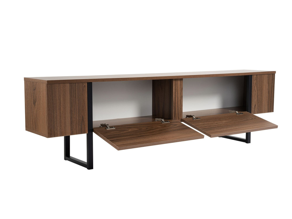 Mobile TV in legno "Serenity" 180 x 30 x 50 cm - Noce