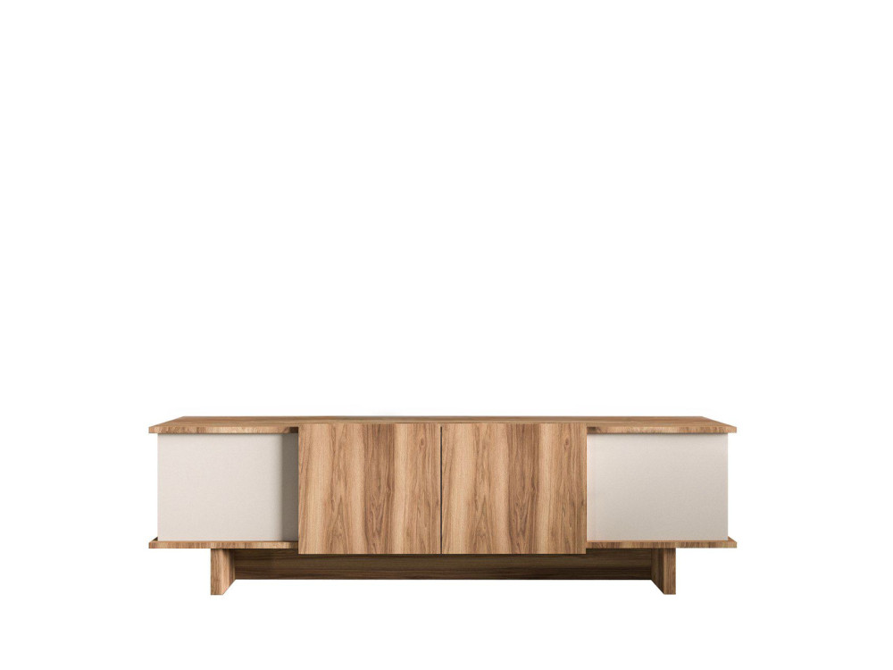 Porta TV in legno "Diana" 180 x 33 x 50 cm - Beige