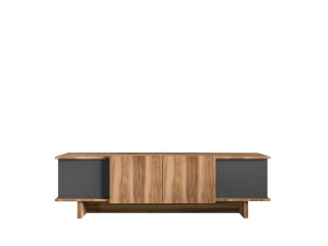 Mobile TV in legno "Diana" 180 x 33 x 50 cm - Antracite