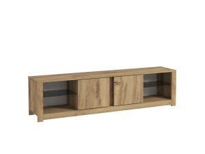 Porta TV in legno "Aydos" 180 x 35 x 45 cm - Rovere