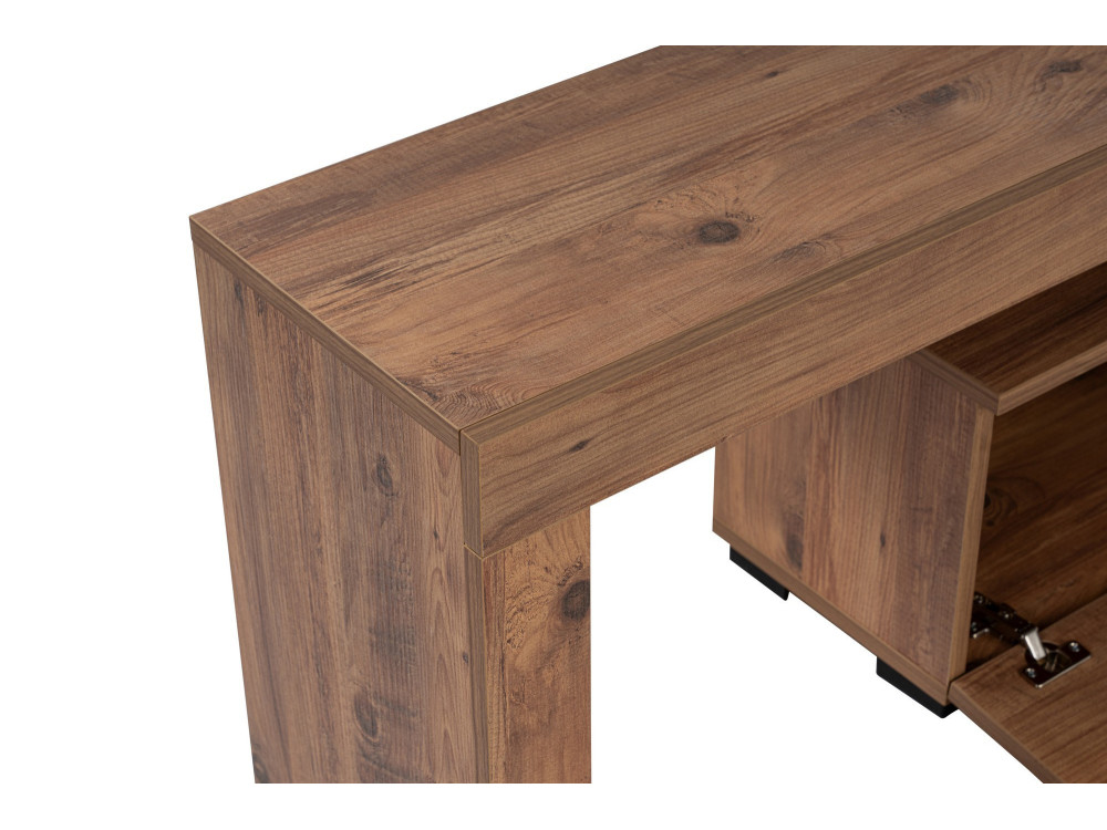 Porta TV in legno "Enclave" - 180 x 31 x 50 cm - Marrone