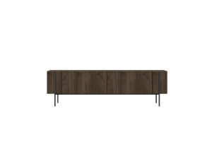 Porta TV in legno "Herman" - 160 x 31 x 45 cm - Marrone
