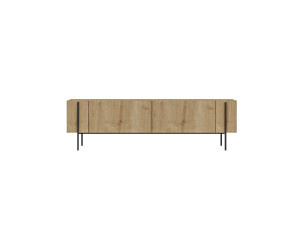 Porta TV in legno "Herman" - 160 x 31 x 45 cm - Beige