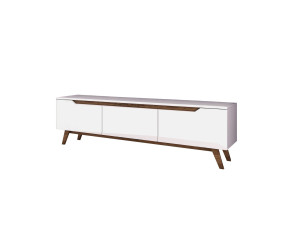 Porta TV in legno "Digi" - 180 x 35 x 48 cm - Marrone