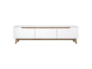 Porta TV in legno "Digi" - 180 x 35 x 48 cm - Beige