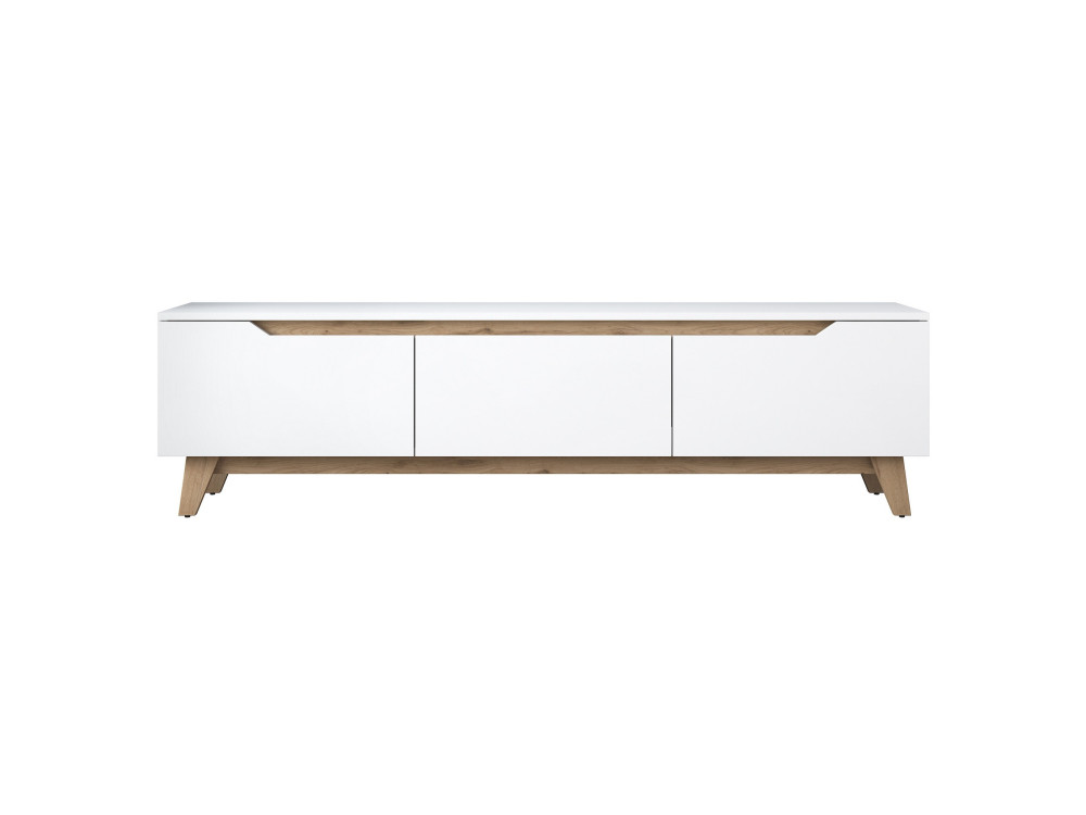 Porta TV in legno "Digi" - 180 x 35 x 48 cm - Beige