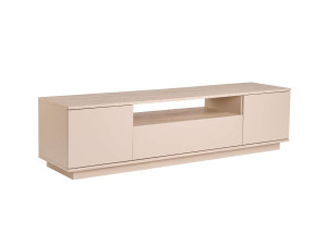 Porta TV in legno "Veramont" - 180 x 44 x 44 cm - Beige