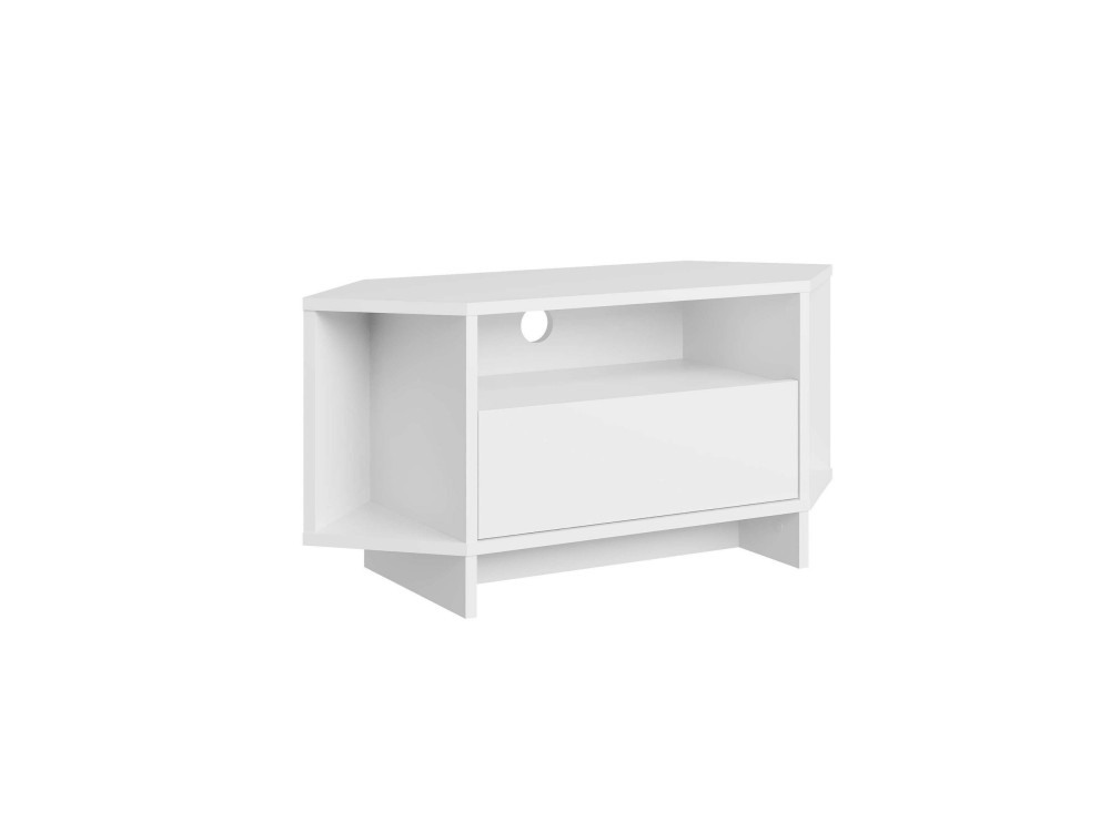 Porta TV in legno "Viva" - 95 x 35 x 45 cm - Bianco