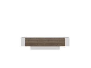 Porta TV in legno "Matera" - 150 x 31 x 41 cm - Marrone