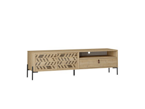 Porta TV in legno "Dionysos" - 170 x 45 x 48 cm - Beige