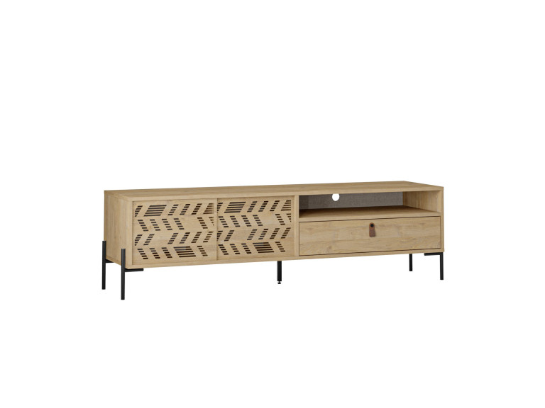 Porta TV in legno "Dionysos" - 170 x 45 x 48 cm - Beige