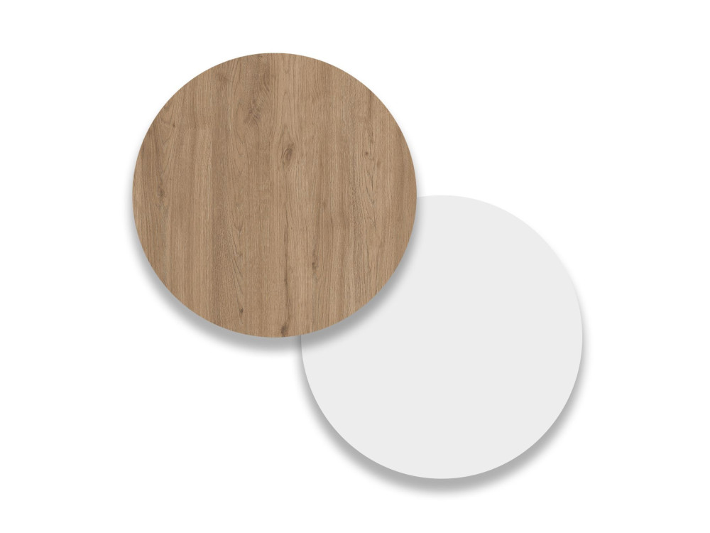 Supporto TV in legno "ON1-SW" - 160 x 35 x 45 cm - Bianco