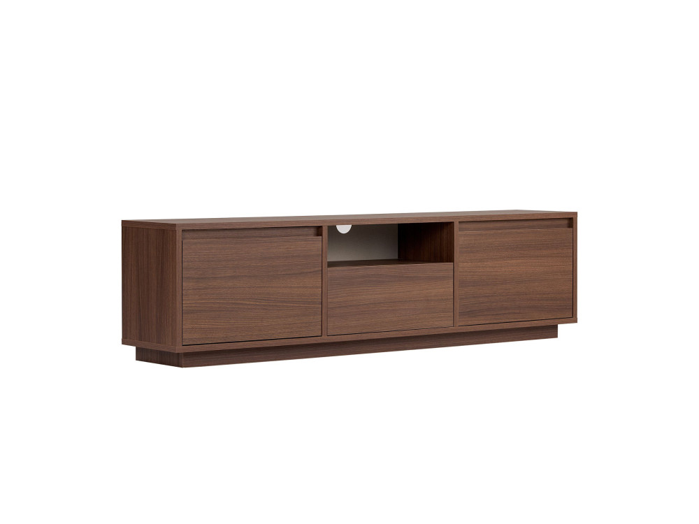 Porta TV in legno "Sentinel" - 160 x 30 x 42 cm - Marrone