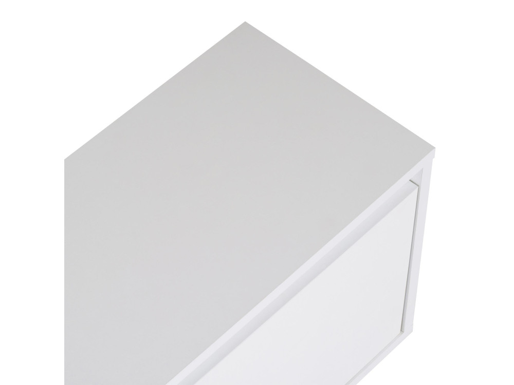Porta TV in legno "Sentinel" - 160 x 30 x 42 cm - Bianco