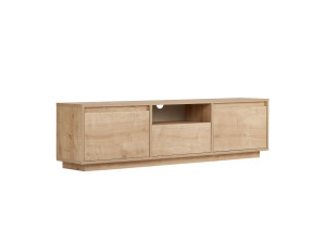 Porta TV in legno "Sentinel" - 160 x 30 x 42 cm - Beige