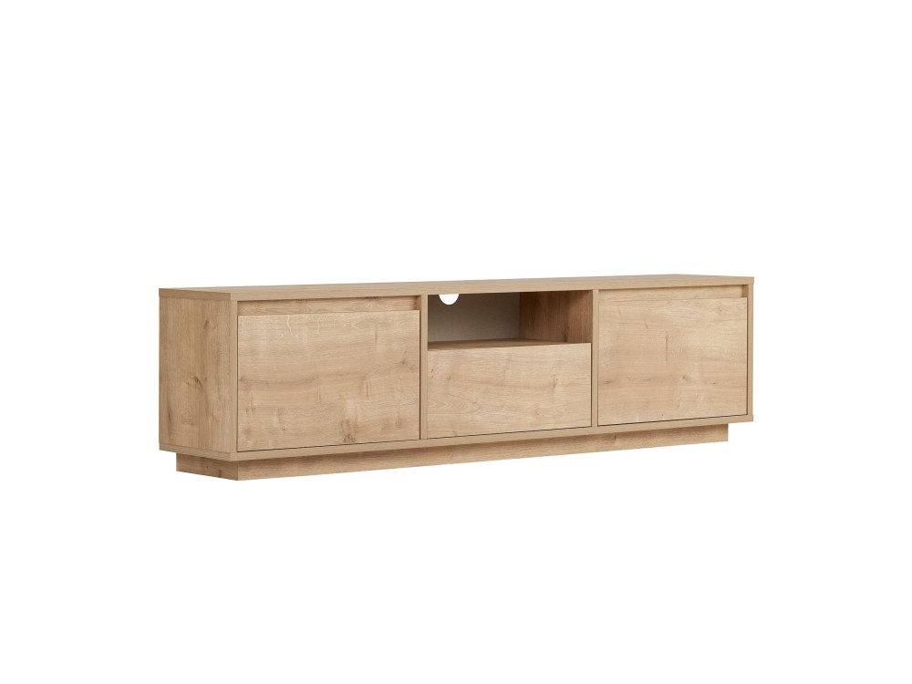 Porta TV in legno "Sentinel" - 160 x 30 x 42 cm - Beige