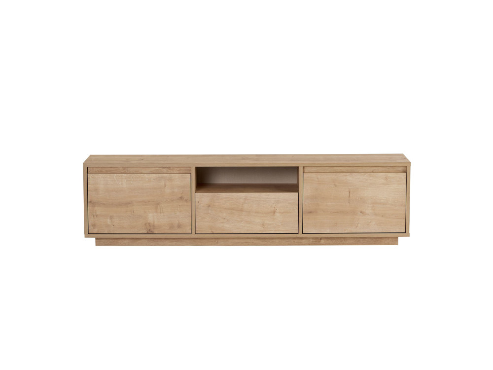Porta TV in legno "Sentinel" - 160 x 30 x 42 cm - Beige