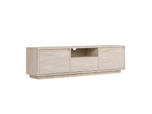 Porta TV in legno "Sentinel" - 160 x 30 x 42 cm - Travertino
