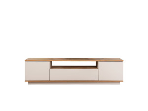 Porta TV in legno "Veramont" - 180 x 44 x 44 cm - Crema