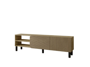 Porta TV in legno "River" - 150 x 31 x 48 cm - Beige