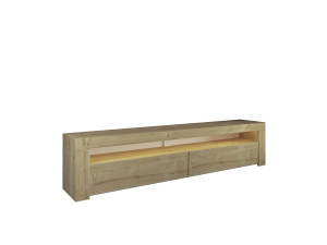 Porta TV in legno "Bati" - 150 x 36 x 46 cm - Beige