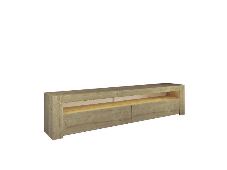 Porta TV in legno "Bati" - 150 x 36 x 46 cm - Beige